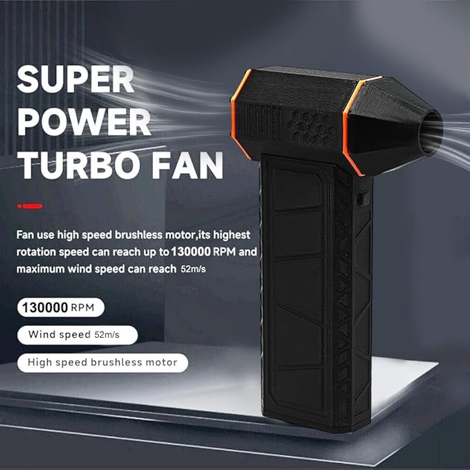 Unleash Maximum Cooling with the Super Power Turbo Fan! - AL-Mustafa-Zone