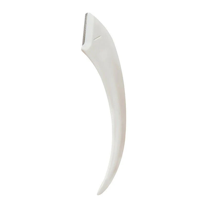 Eyebrow Trimming Knife With Comb Curved Moon Small Beauty - AL-Mustafa-Zone